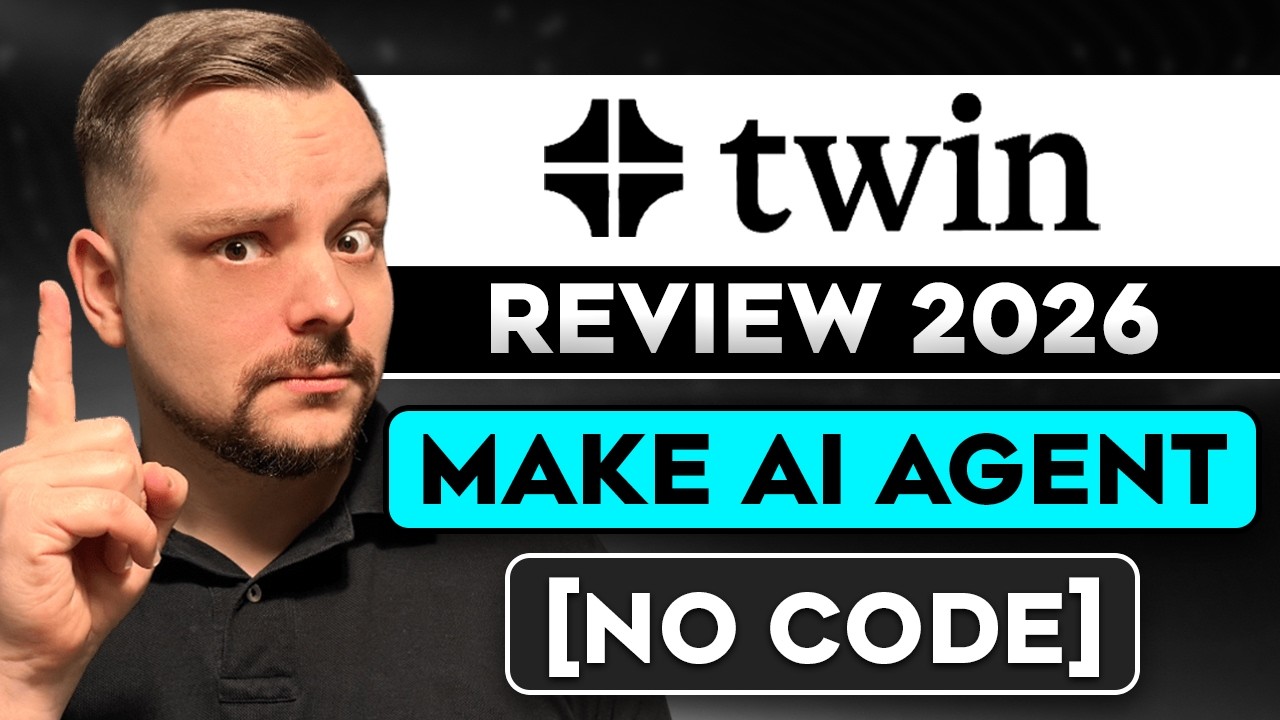 Обзор Twin AI (2026) | Самый простой способ создания автономных агентов? (БЕЗ КОДА)