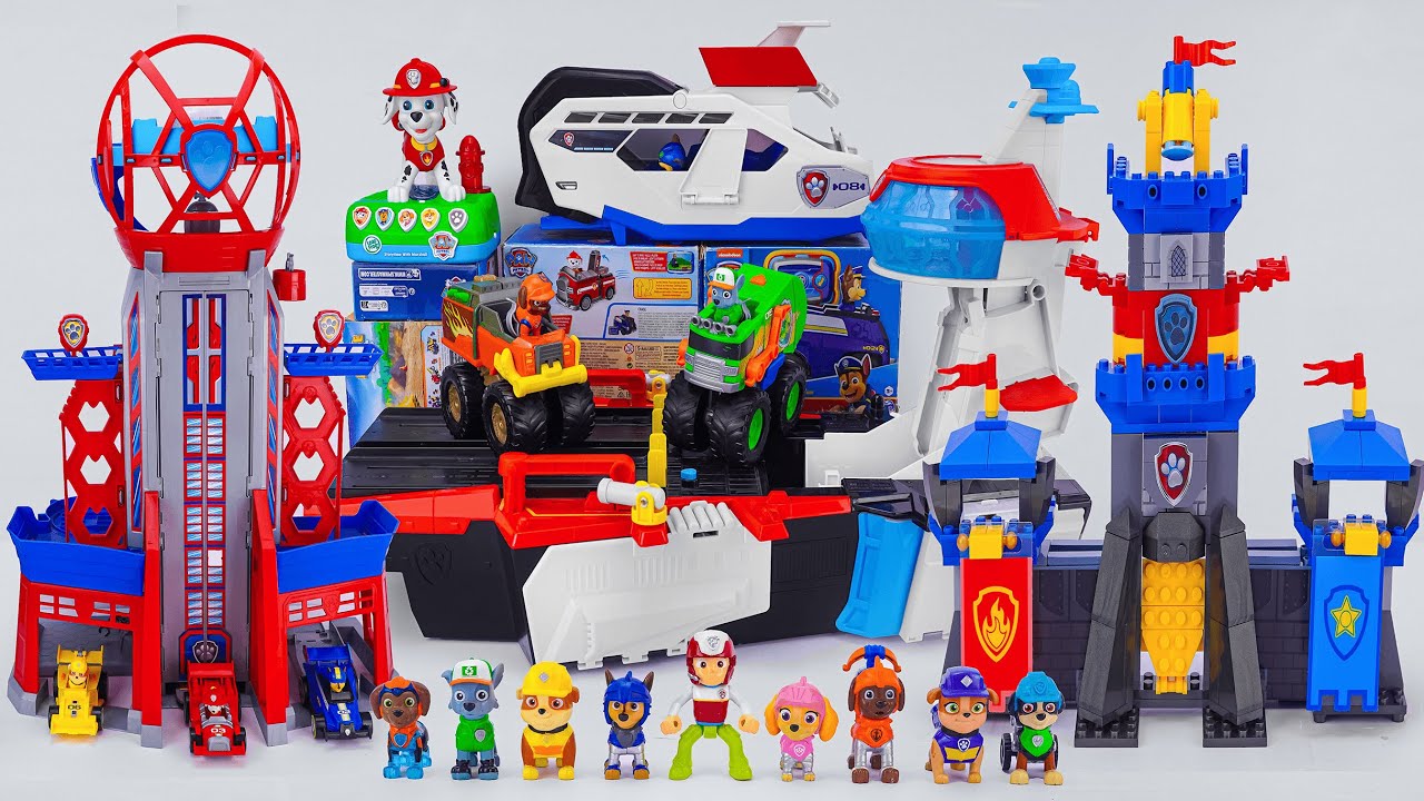 PAW Patrol to the Rescue! Paw Patrol Truck Set with ALL Pups 🐶🚨 | Paw Patrol Unboxing ASMR#pawpatrol