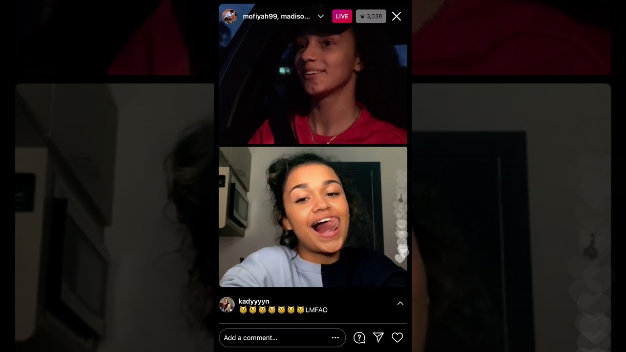 Mariah Linney and Madison Bailey Live 10/29 pt 4