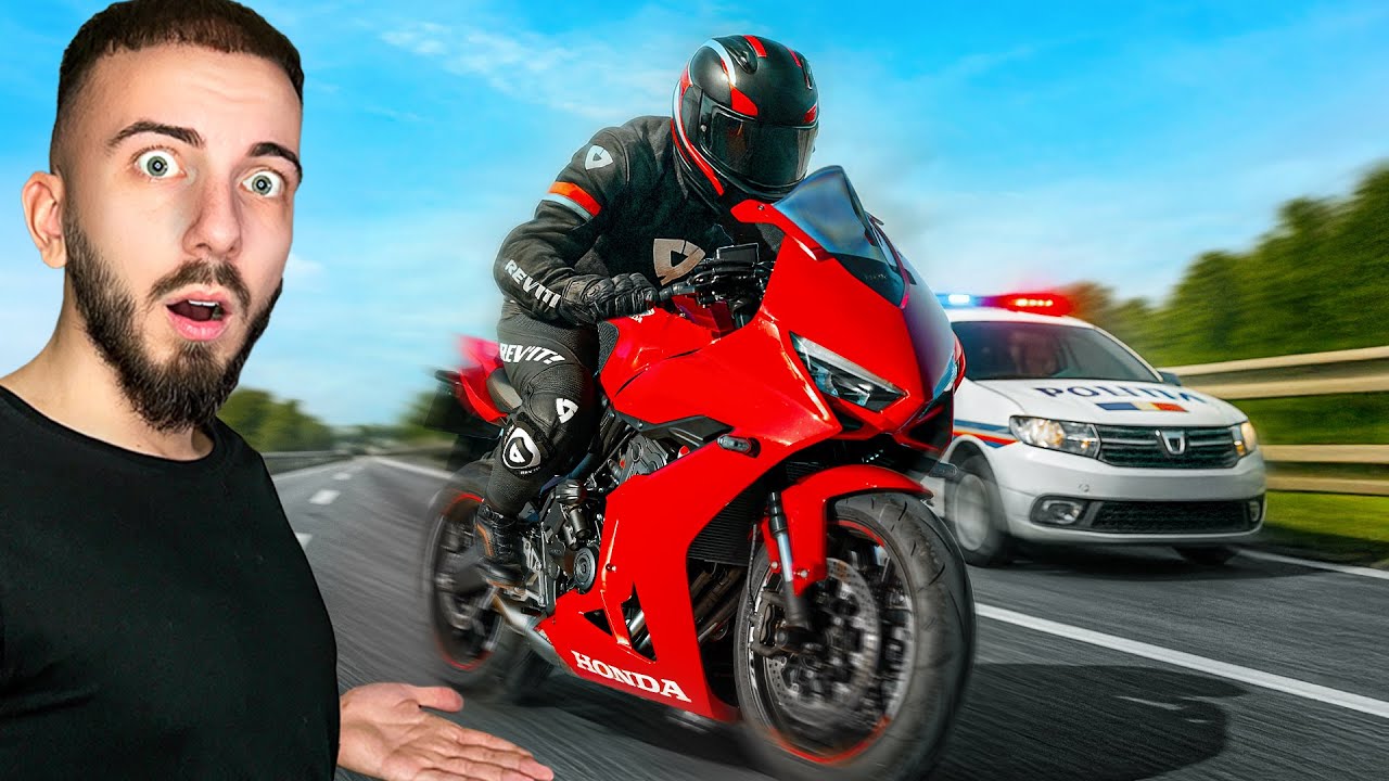 PRIMUL 0-100km/h cu MOTOCICLETA
