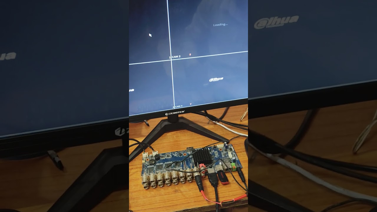 Dahua camera invalid camera format problem solved #dahua #shorts