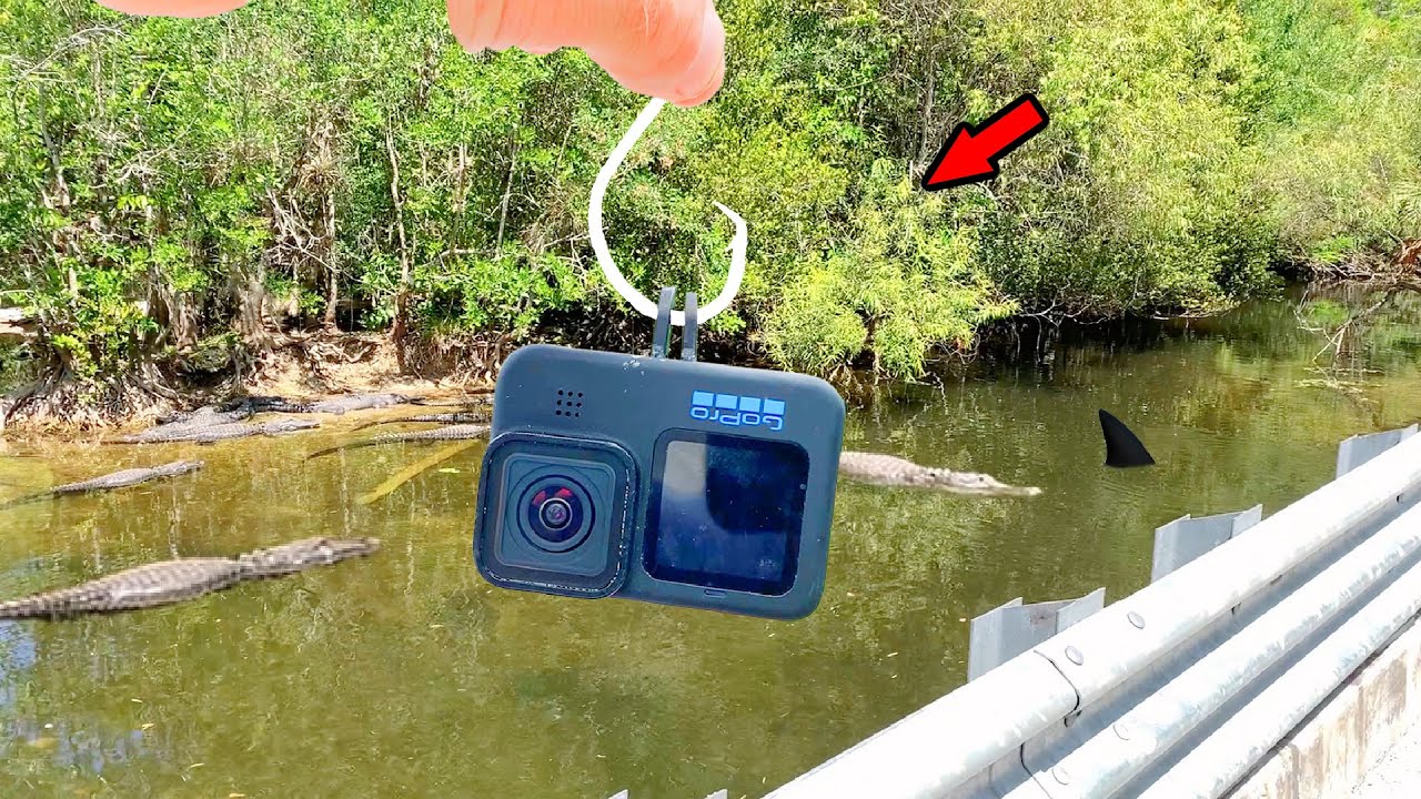 Dropped a GoPro Under the Craziest Fishing Bridge in Florida