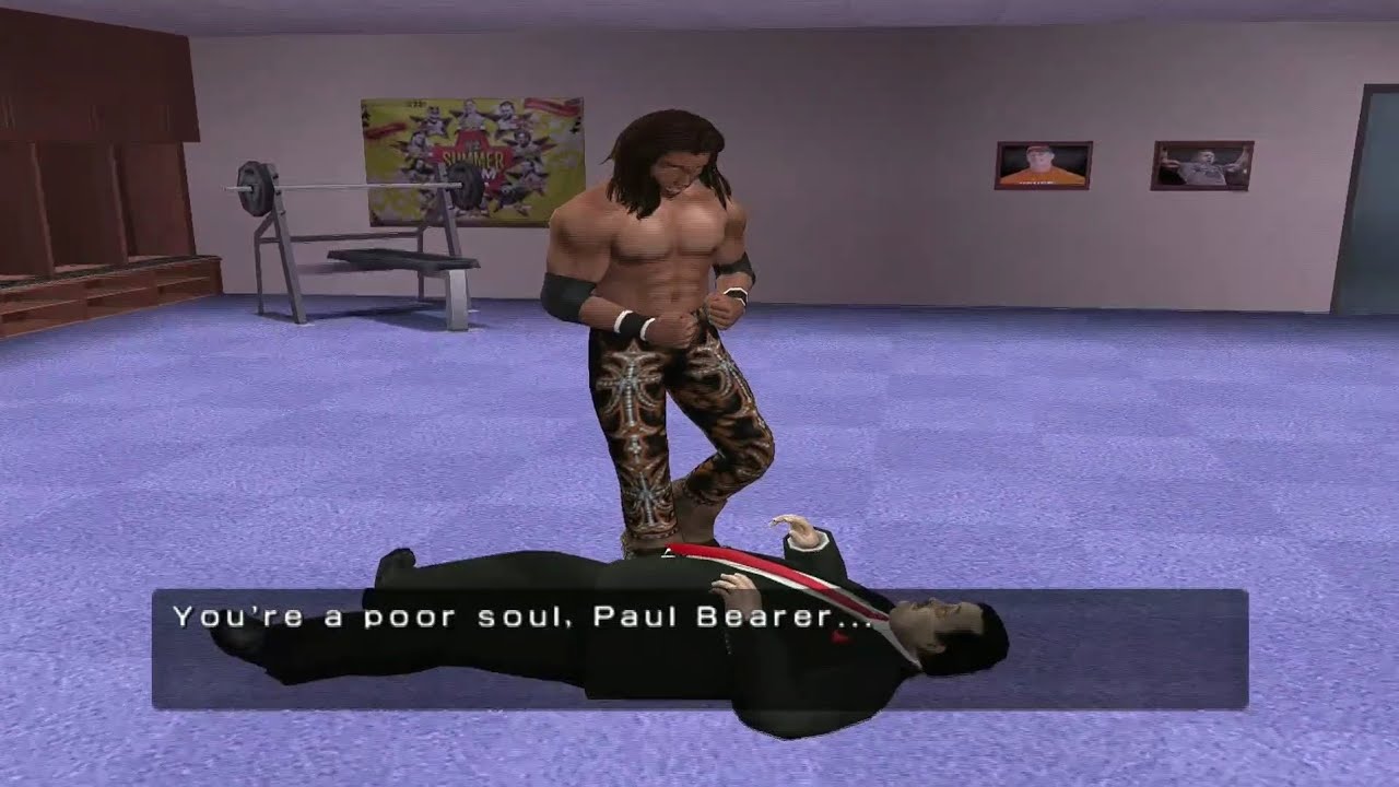 John Morrison Vs Paul Bearer Backstage Fight RTWM | wwe smackdown vs raw 2011 | 1080p 60fps