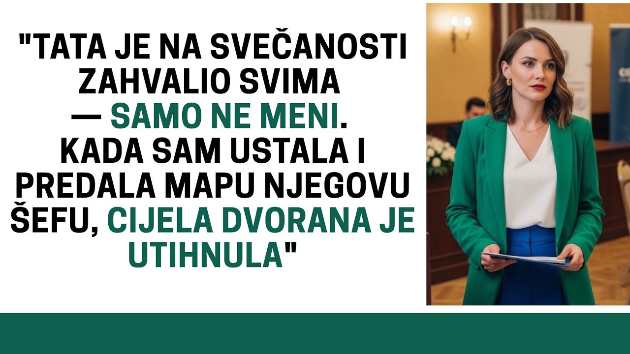 TATA ME PONIZIO PRED SVIMA — A KAD JE ŠEF OTVORIO MOJU MAPU, NASTAO JE MUK!