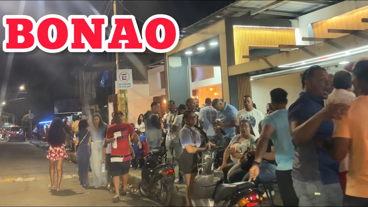 Recorrido Bonao Domingo En La Noche #bonao #bonaocity #mitierrard #recorridobonao