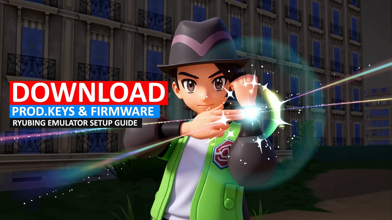How to download Prod.Keys & Firmware for Pok&eacute;mon Legends Z-A & Install on Ryubing PC
