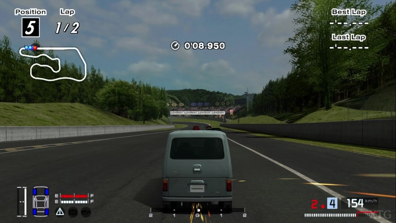 [#504] Gran Turismo 4 - Honda LIFE STEP VAN '72 Hybrid PS2 Gameplay HD
