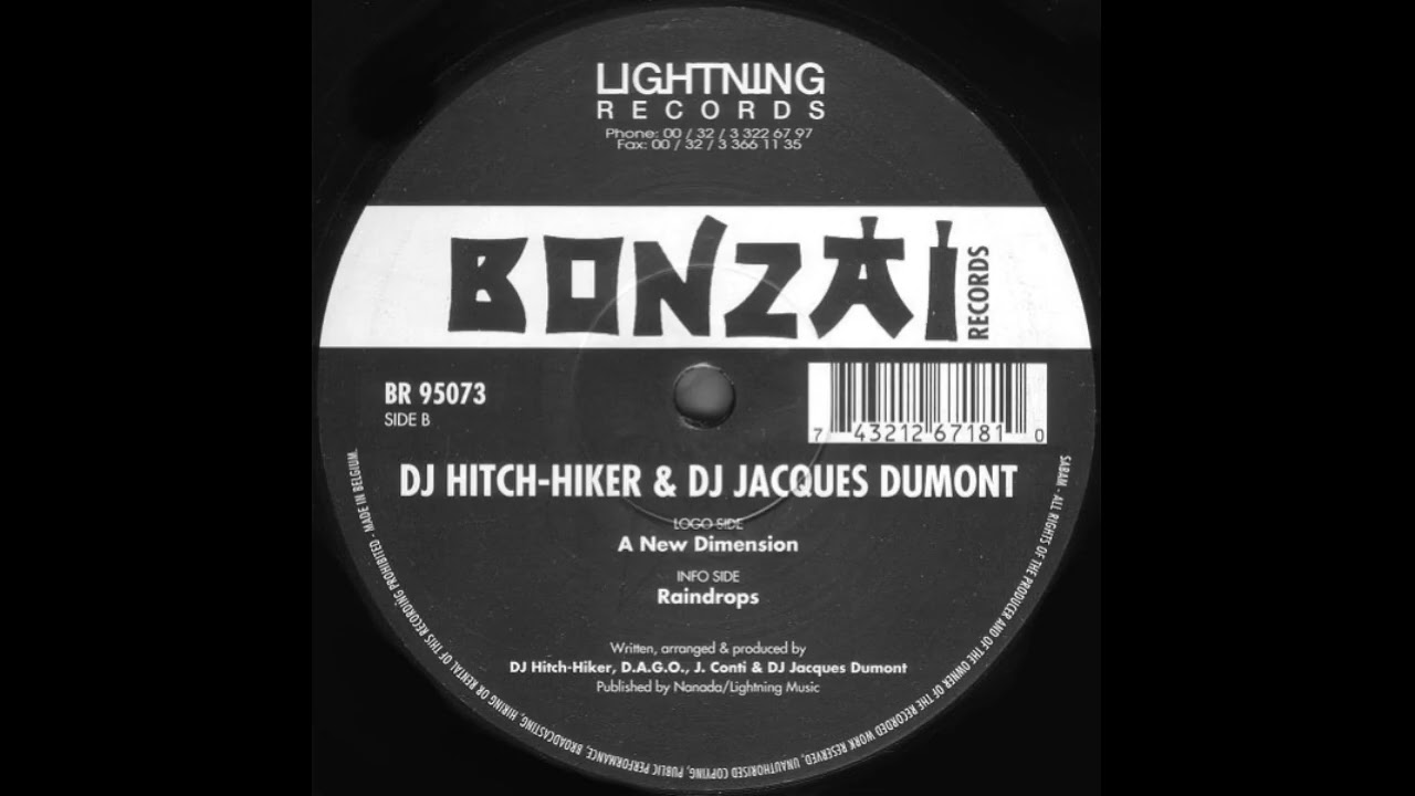 DJ Hitch-Hiker & DJ Jacques Dumont - A New Dimension - 1995