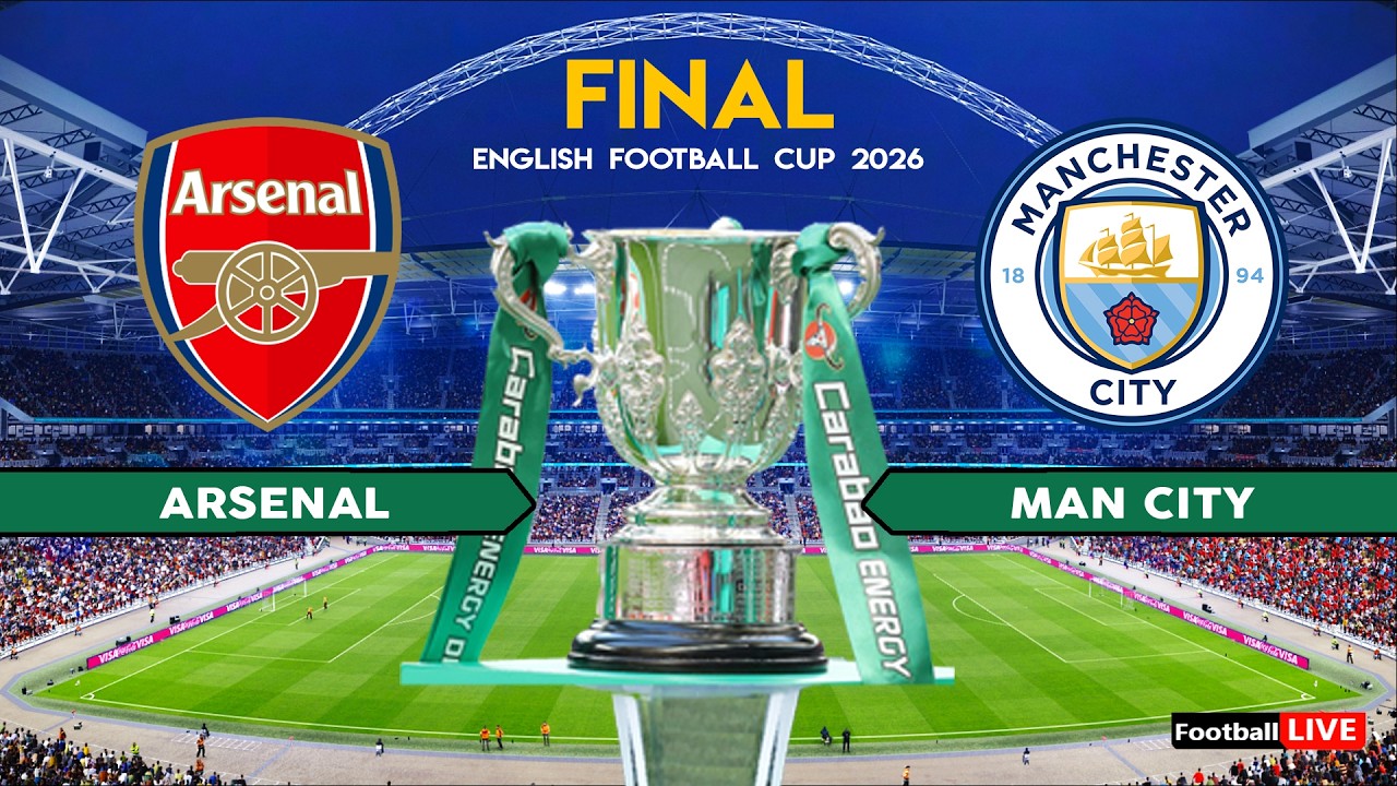 ARSENAL vs MANCHESTER CITY - FINAL English Football Cup 2026 | Full Match All Goals | Simulation PES