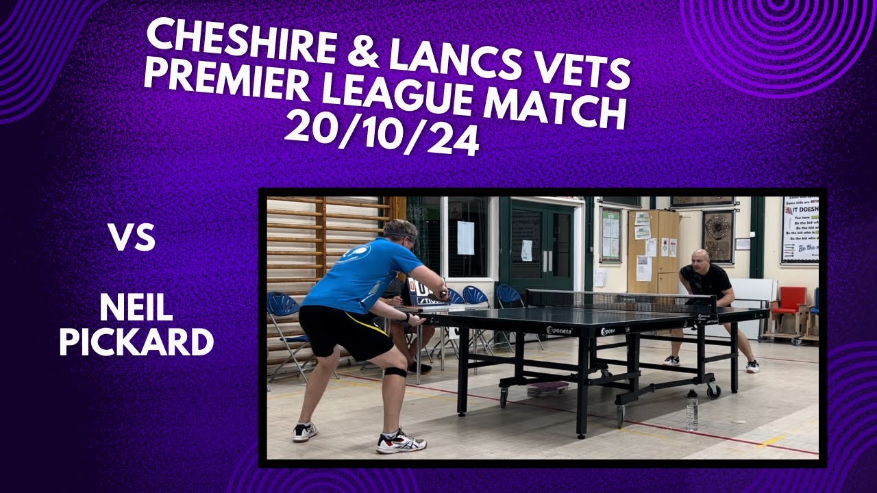 Neil Myatt vs Neil Pickard | Cheshire & Lancs Vets Premier League | 20/10/24