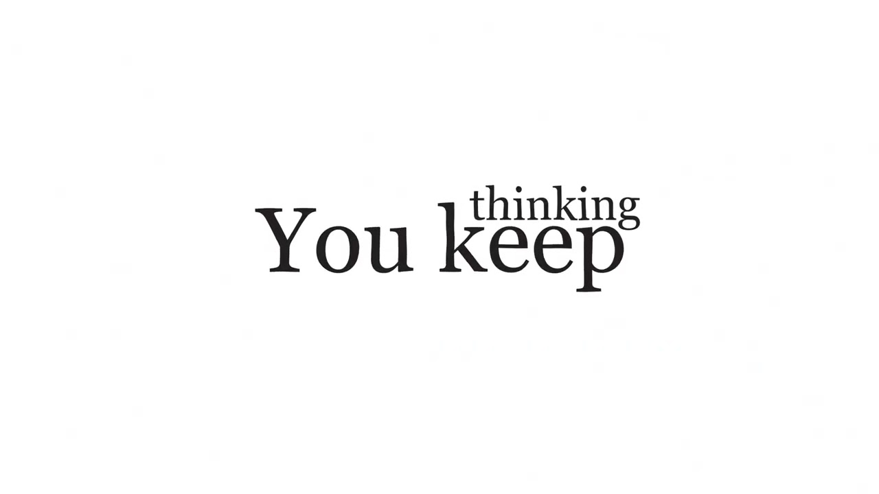 Eli Raybon - Thought After Thought After Thought (Lyric Video)