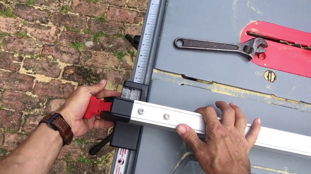 Craftsman 10&rdquo; Table Saw Fence Dog (Clamp) Adjustment Tutorial CMXETAX69434502
