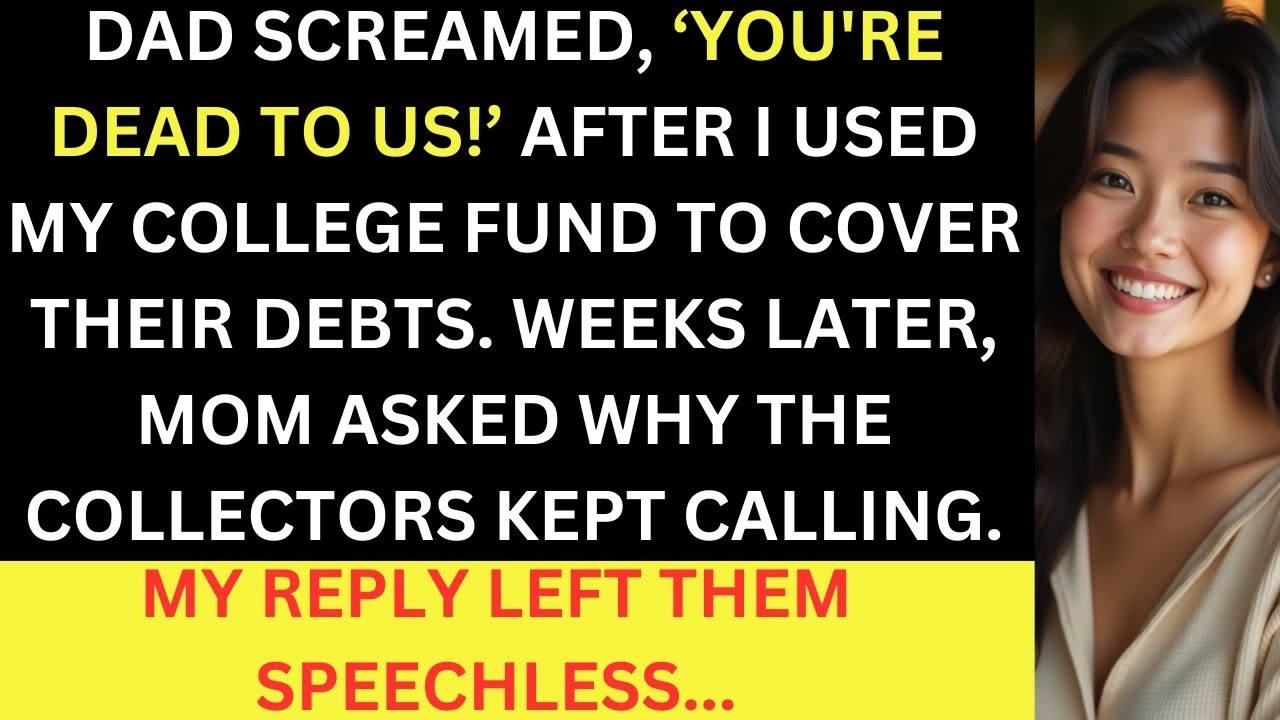 My Parents Told Me I'm Dead To Them, After Paying Their Debts With My College Fund