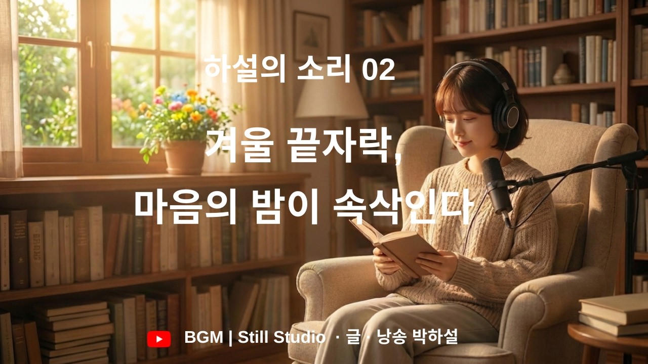 하설의 소리 02 │ 밤을 건너는 우리들을 위한 이야기― 밤의 문을 여는 사람들 (5분 힐링 낭송)
