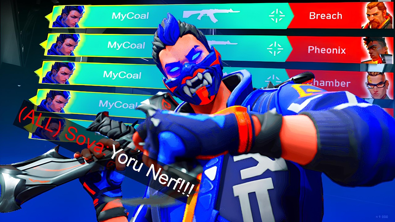 Сыграю в Yoru в последний раз перед тем, как NERF...