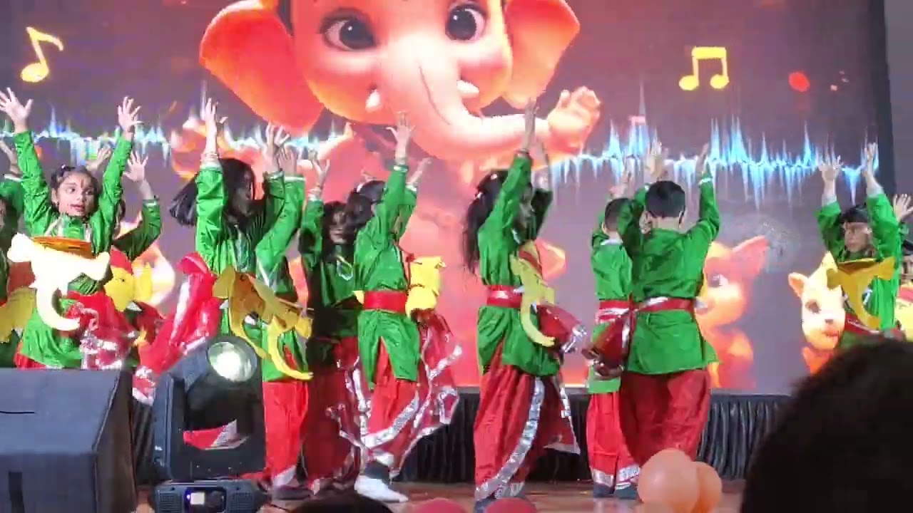 O my friend ganesha By Ashish & party @GURUKUL SCHOOL FOR EXCELLENCE JODHPUR 