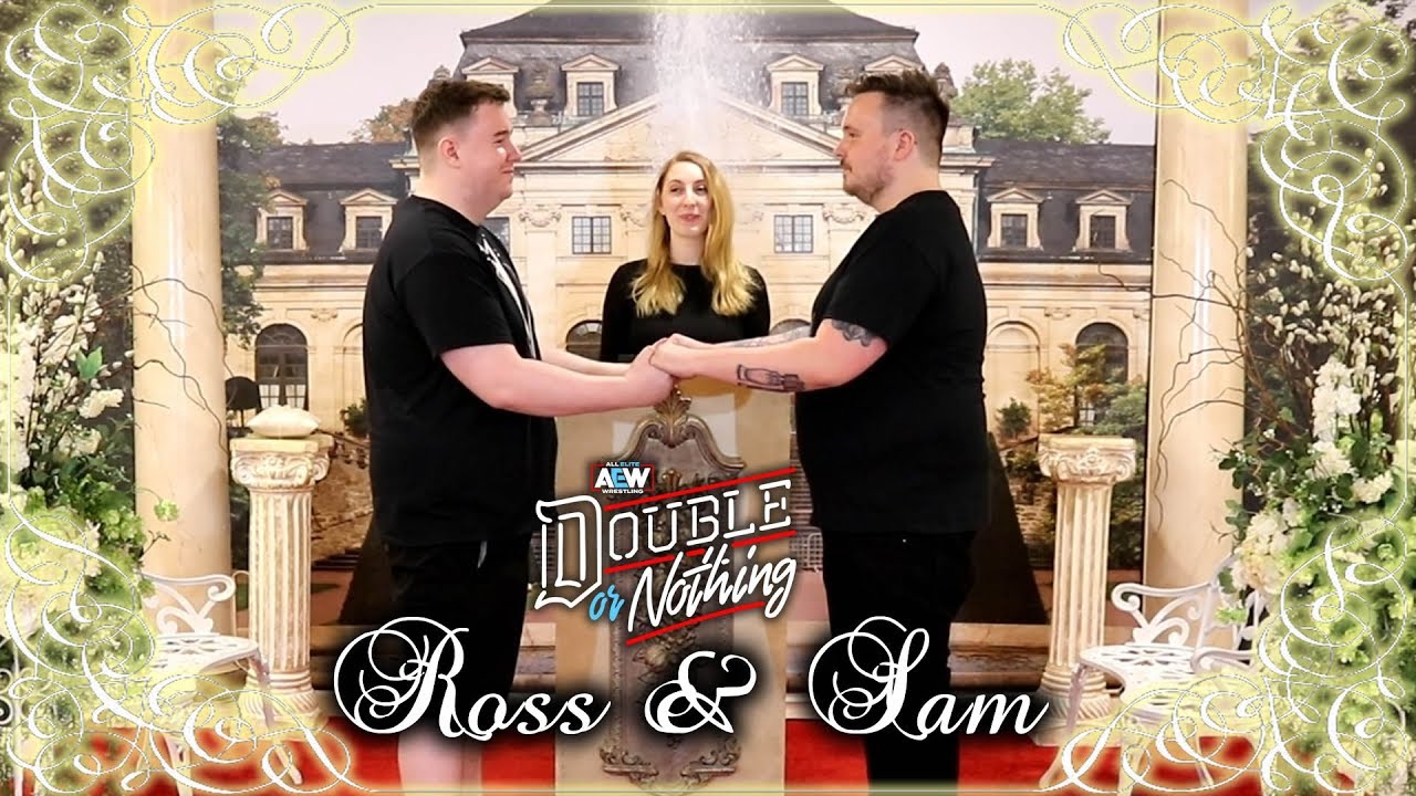 Ross & Sam Get Married In Las Vegas | AEW Double Or Nothing Punishment