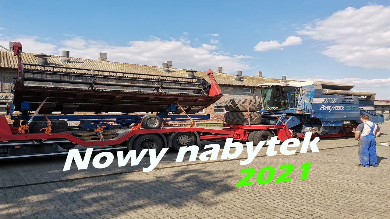 Nowy nabytek Kombajn MDW 527 / Transport kombajnu