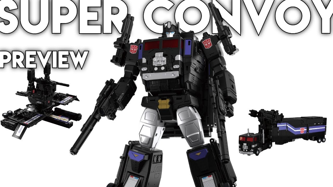 HASBRO PULSE Takara Tomy Transformers MPG-16 NUCLEON QUEST SUPER CONVOY Action Figure Preview