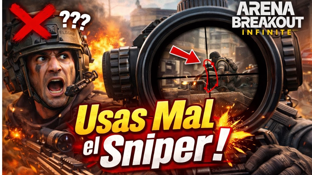 ❗🔥Como Jugar con Sniper en Arena Breakout Infinite🔥❗