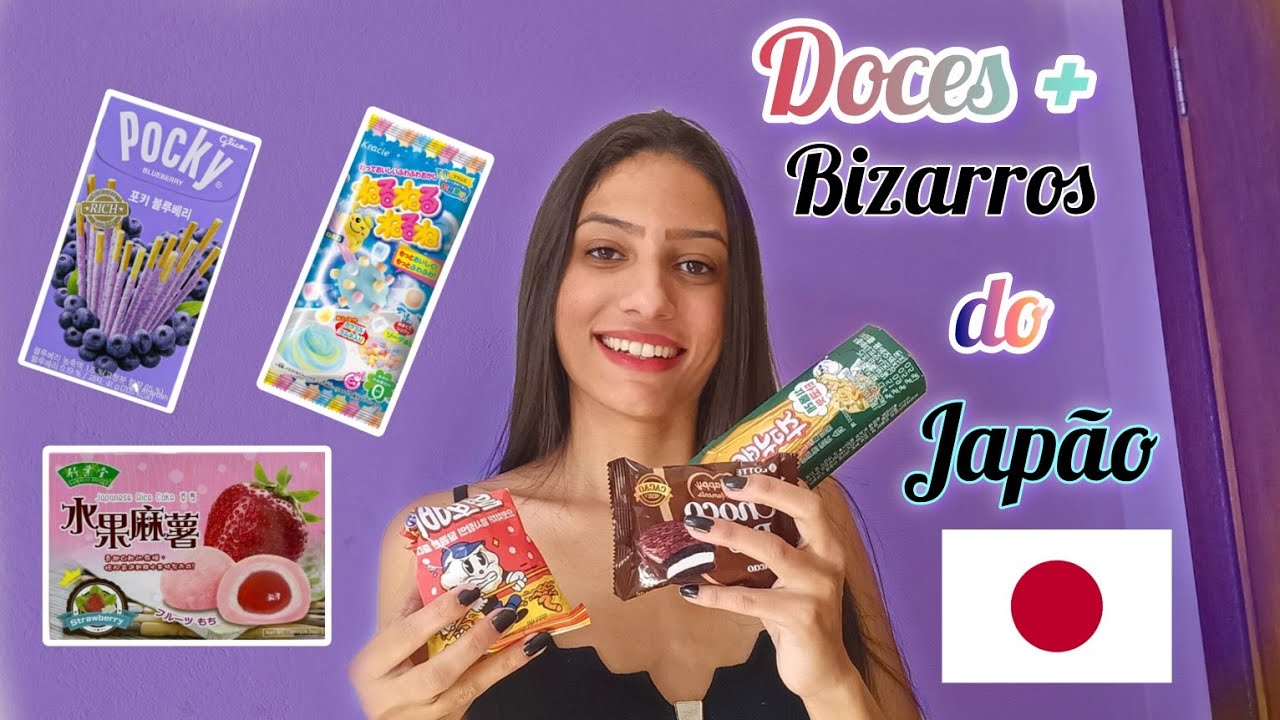 PROVANDO OS DOCES MAIS BIZARROS DO JAPÃO!