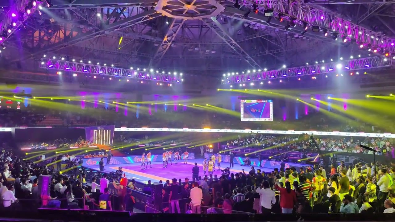 Watching ProKabaddi in the Stadium | Vibe of Gachibowli Stadium Hyderabad | Stadiumలో ఎలా ఉంటుంది