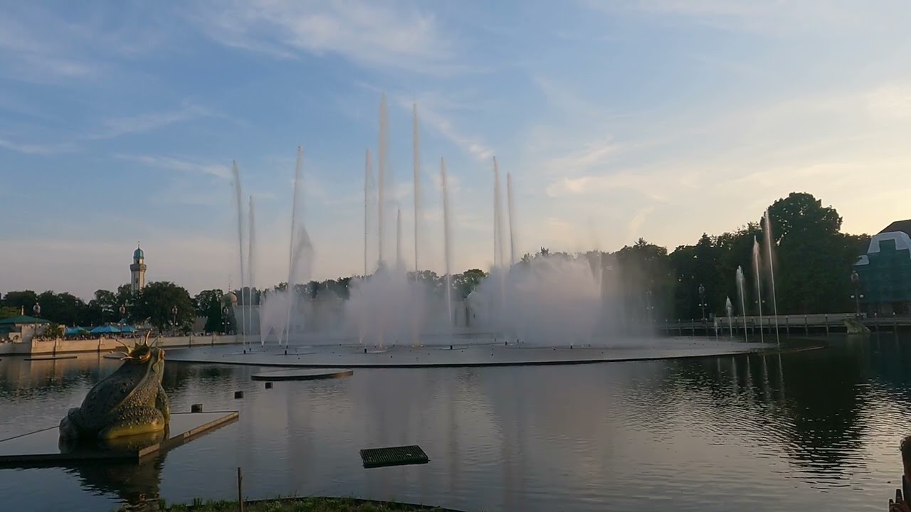 Atemberaubende Wassershow im Efteling