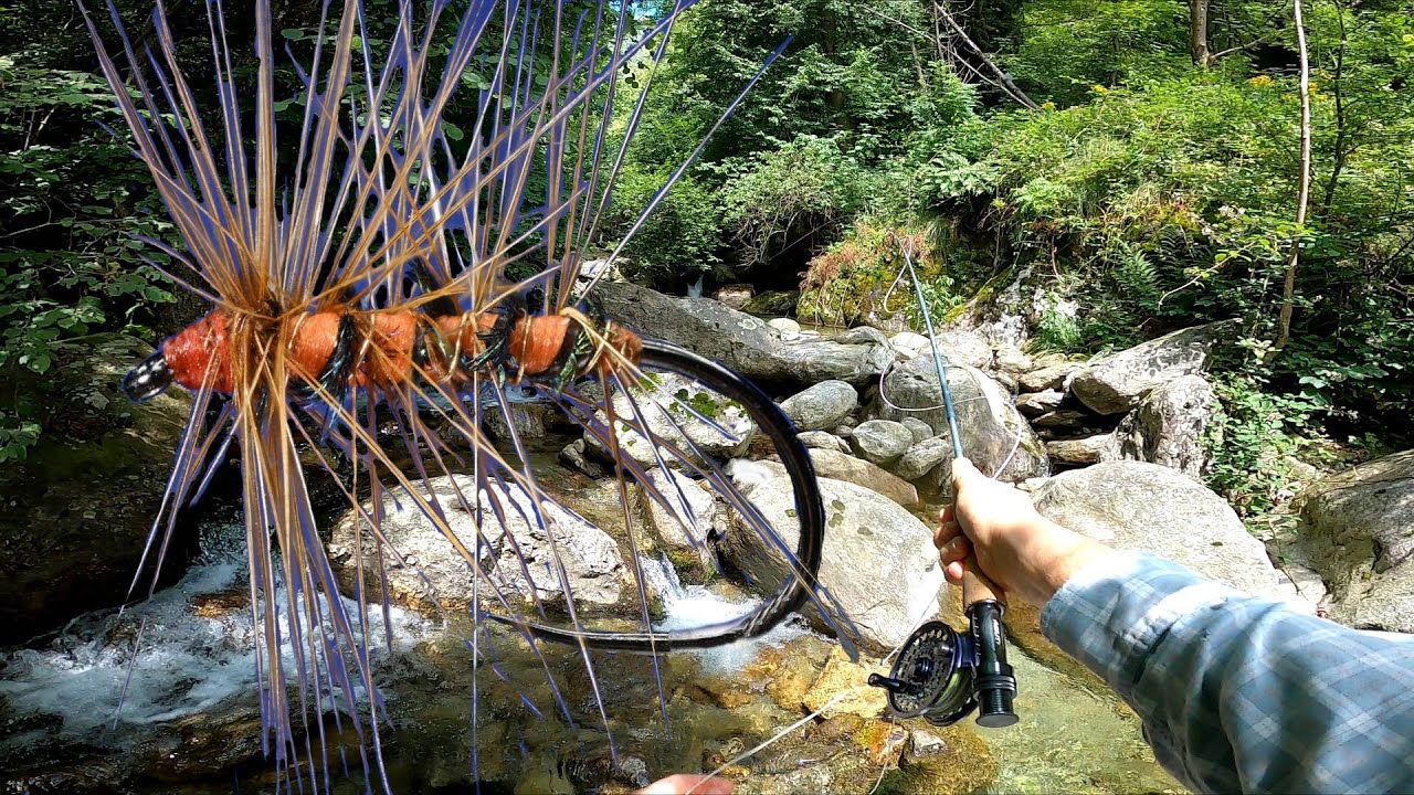 Orange Bumble  - dry fly