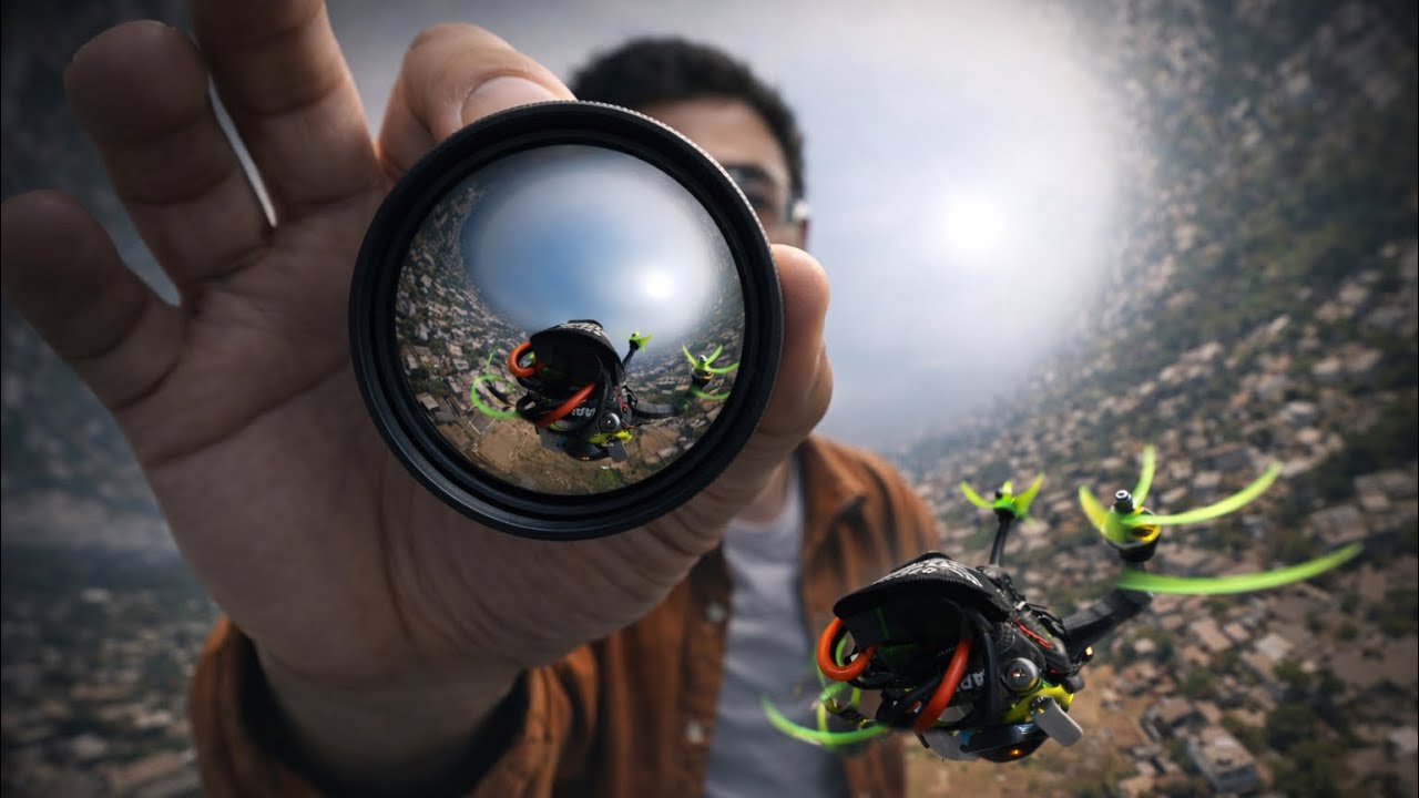 Wide Angle Lens for Analog FPV Drone !!