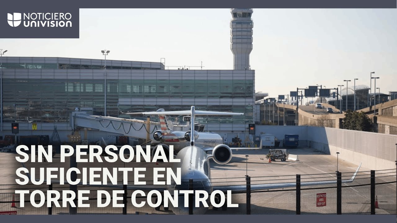 Accidente aéreo en DC: dotación de personal en la torre de control 