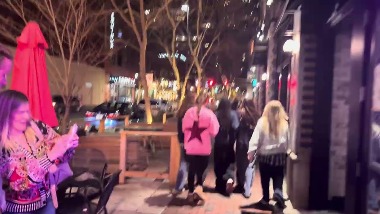 Washington DC Walking Tour: Friday Night, Woodmont Ave and Bethesda Ave, Bethesda, MD