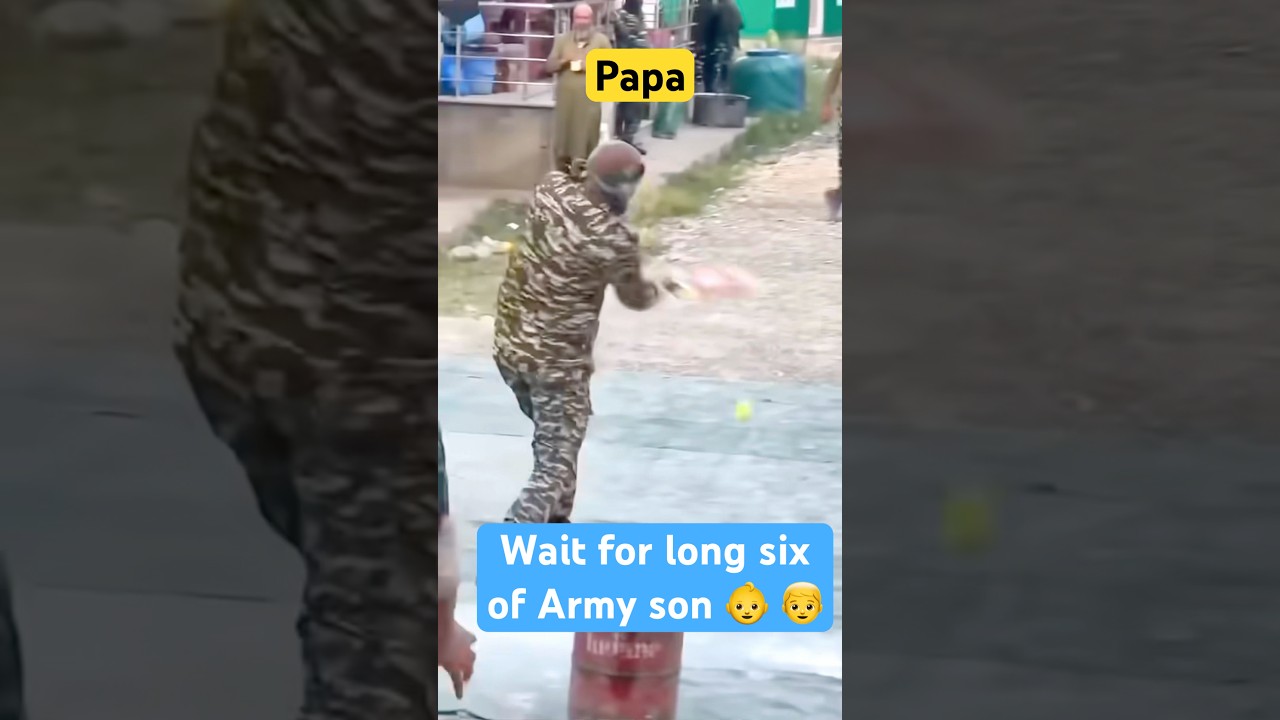 Wait for long six of Army son 👦