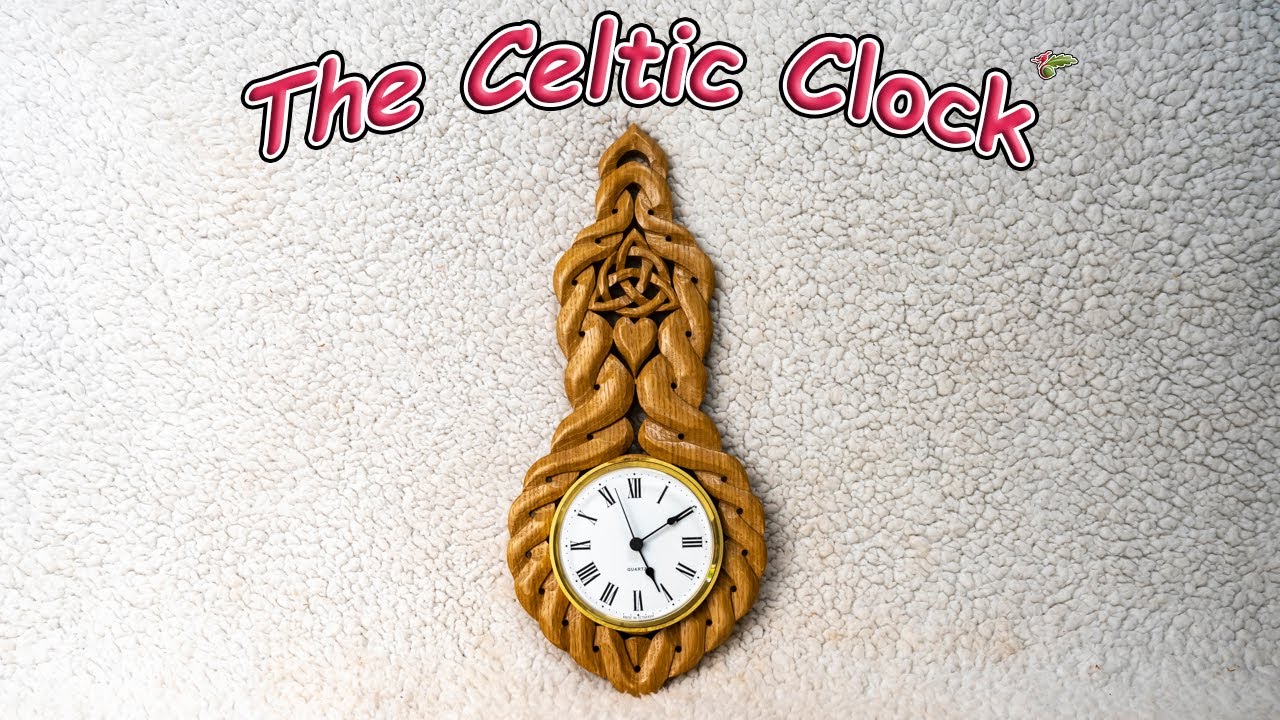 Making The Celtic Clock in wood.