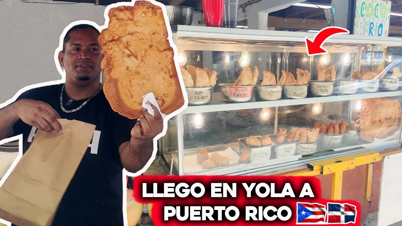 Dominicano Llego en Yola a Puerto Rico y se hizo Rico vendiendo Yaniqueque