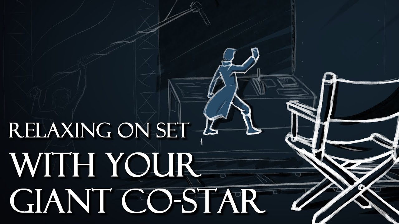 Relaxing on Set With Your Giant Co-Star [M4A Roleplay]