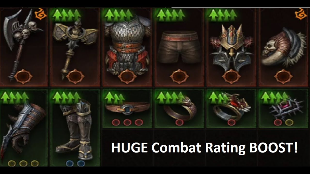Massive Combat Rating BOOST! Diablo Immortal