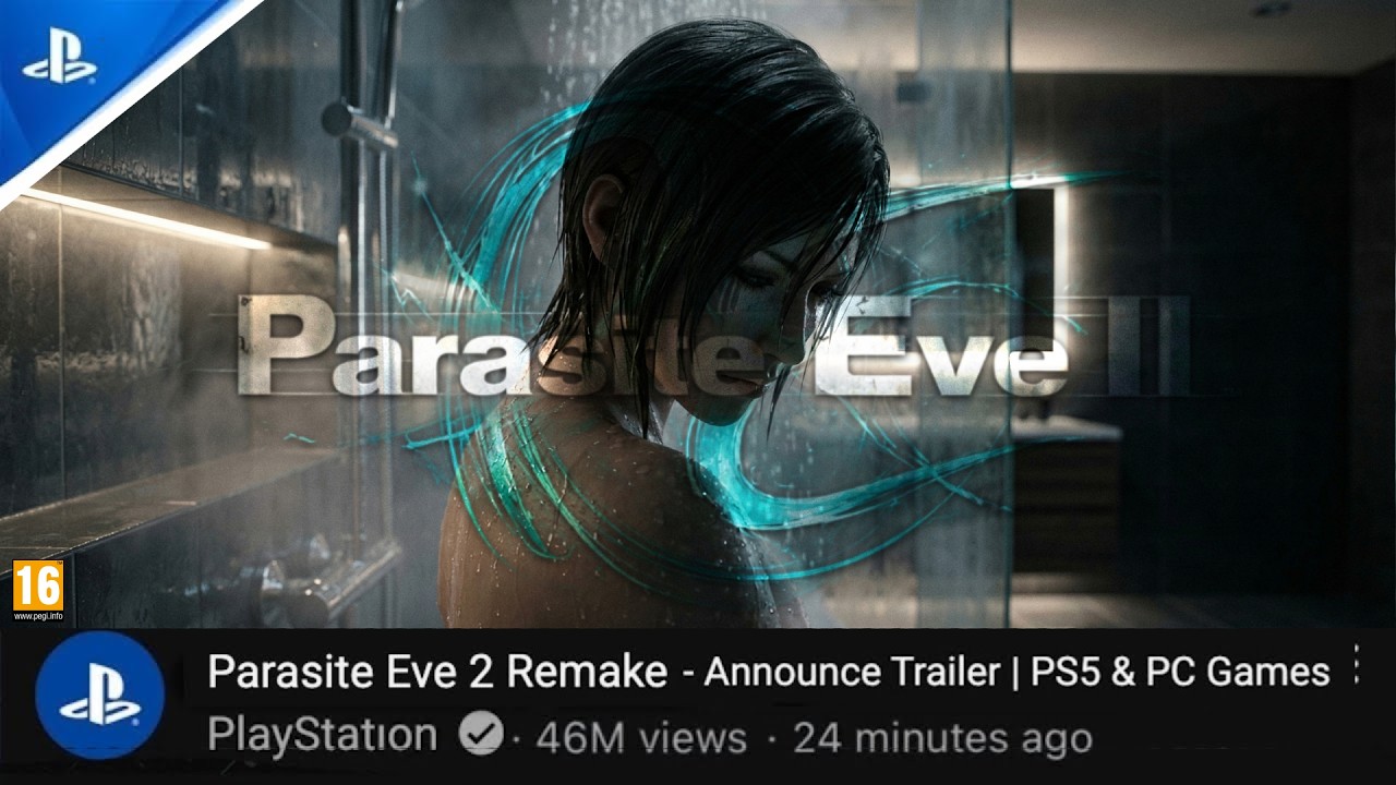 Первый трейлер ремейка Parasite Eve 2 | Square Enix | PS5 | Концепт
