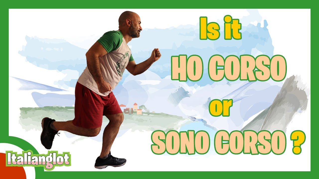 "Ho corso" o "Sono corso"?  (The passato prossimo tense of correre e saltare )