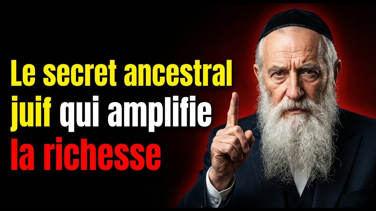 Un rabbin milliardaire révèle le mot caché qui active l’abondance — un secret juif ancestral