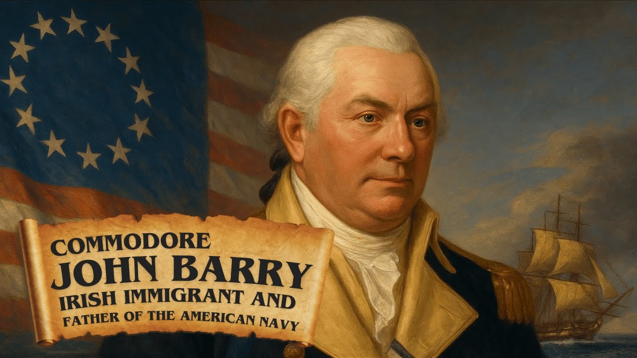 AOH America 250 - Commodore John Barry, Irish Immigrant and Father of the American Navy