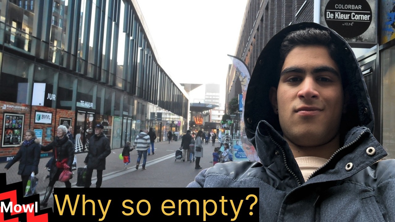 Walking Through empty Lelystad | Netherlands City Vlog 4K 2025