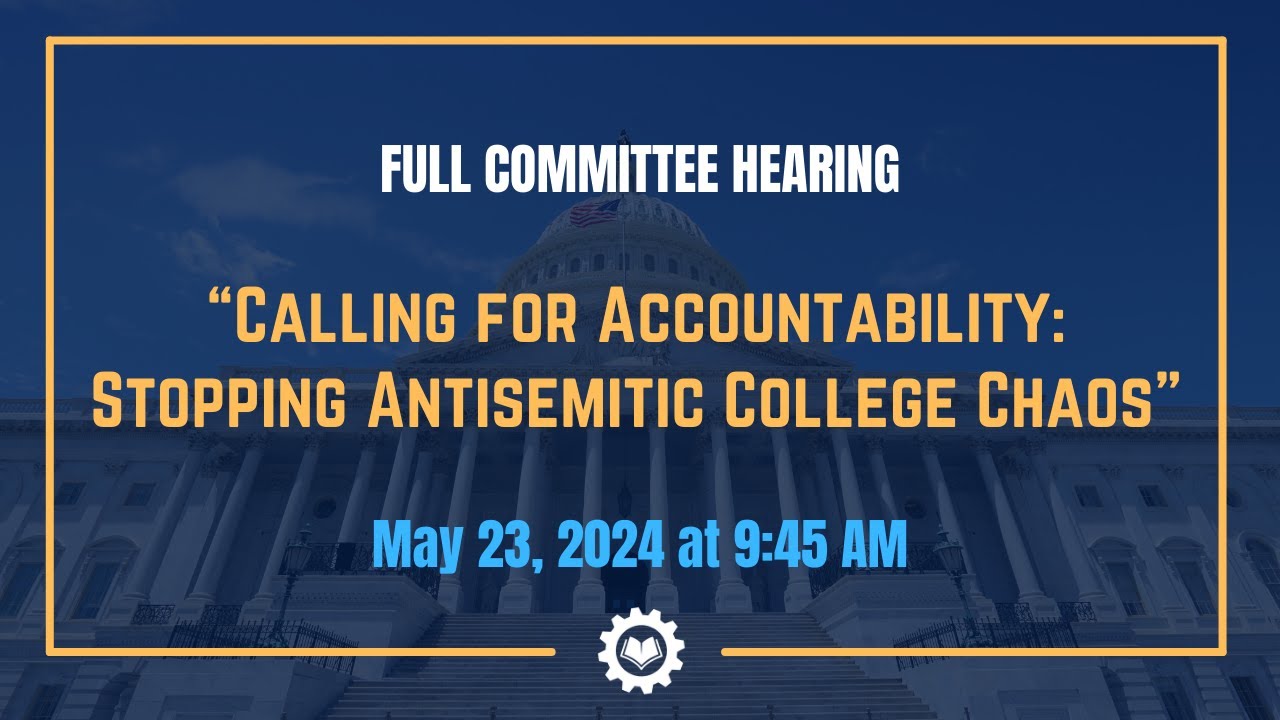 Calling for Accountability: Stopping Antisemitic College Chaos