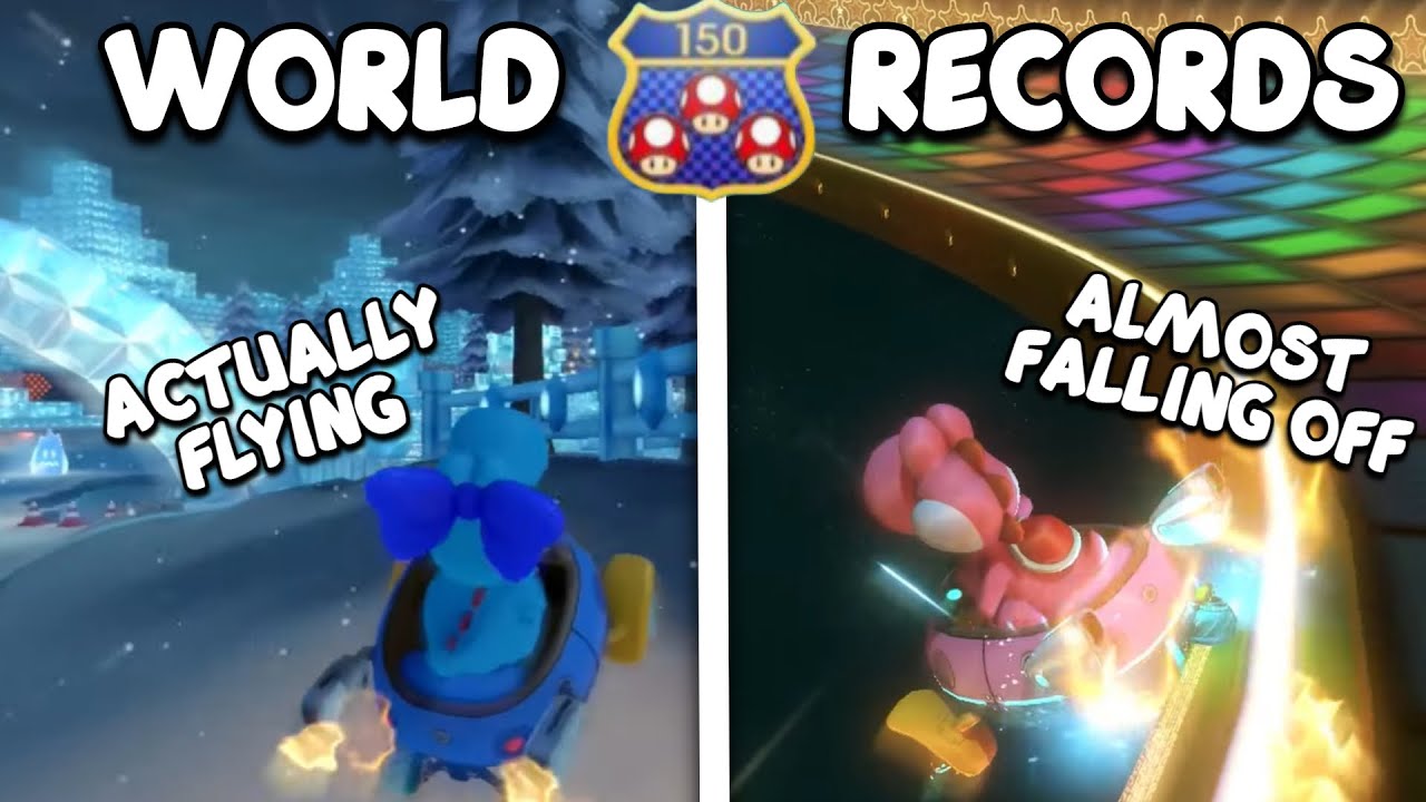 Reacting to Every 150cc World Record for Mario Kart 8 Deluxe (Part 2)