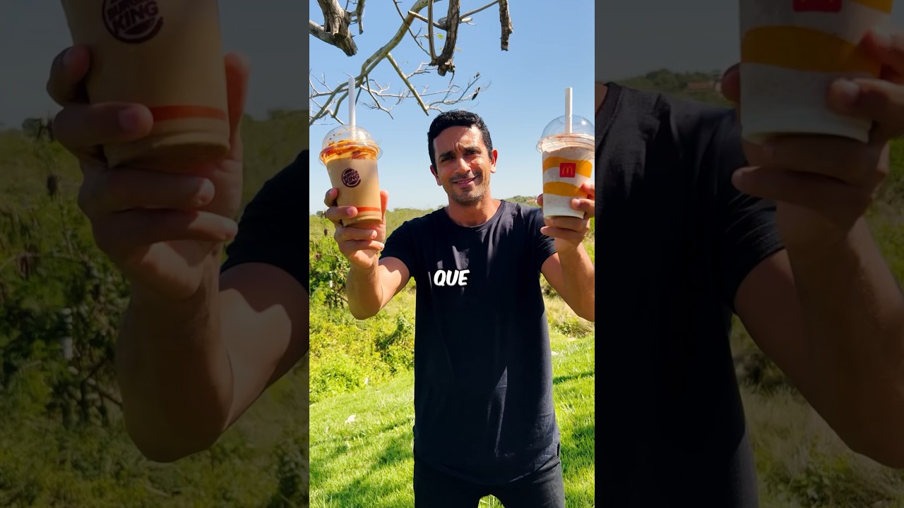 QUEM VENDE O MILKSHAKE + CARO E GOSTOSO? McDonald&rsquo;s x Burger King