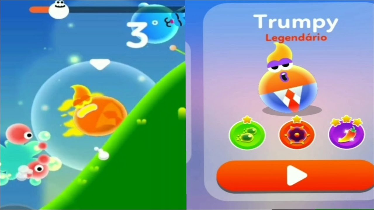 Bloop Go! - Ganhei Novos Poderes 3 Estrelas Incríveis