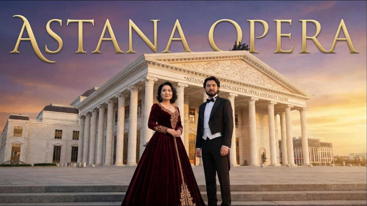Достопримечательности Астаны: песня о театре Astana Opera #астана #достопримечательности #гид