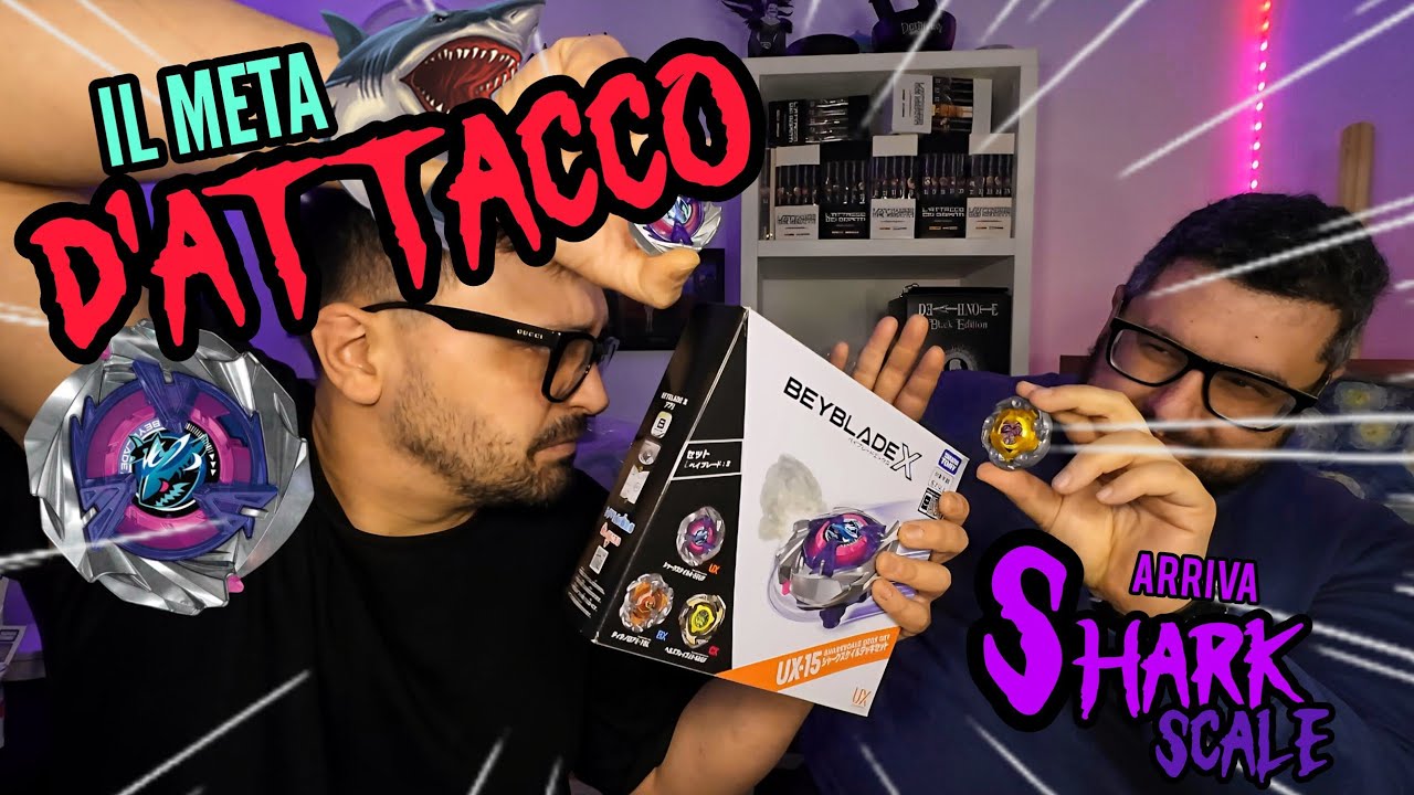 🇮🇹 Shark Scale, il meta d'attacco//Building test //Combos for meta ITA - Beyblade x