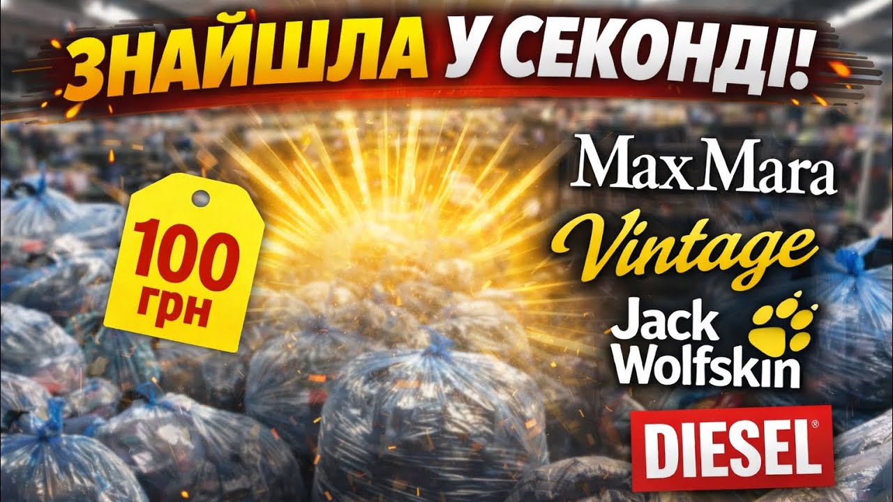 СЕКОНД-ХЕНД ЗДИВУВАB: Max Mara,Diesel та інші за копійки 