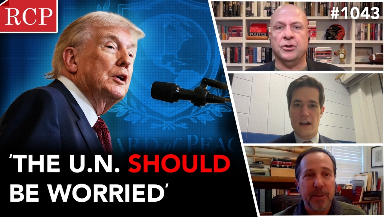 Can Trump's Board of Peace Replace the U.N.? Military Buildup Near Iran, & More | RCPod