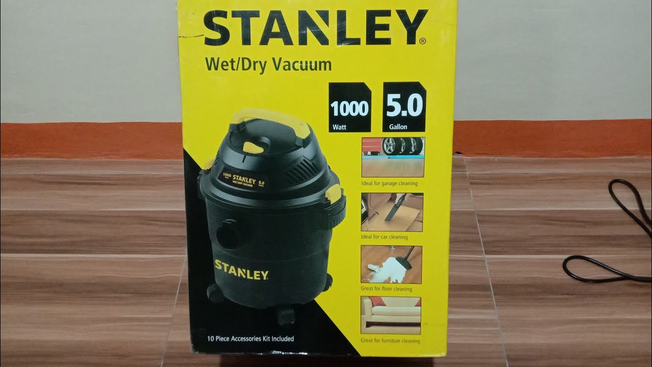 Stanley Vacuum Cleaner Unboxing and Tutorial